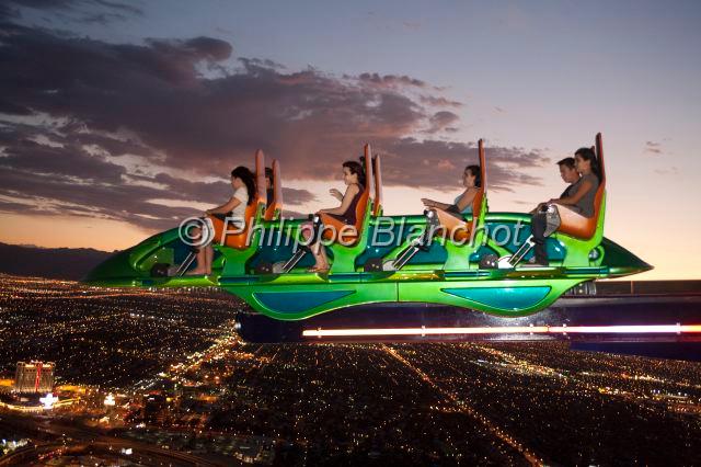 etats unis ouest 35.JPG - Xscream, une des attactions en haut de la Stratosphere TowerLas Vegas, Nevada, Etats-Unis